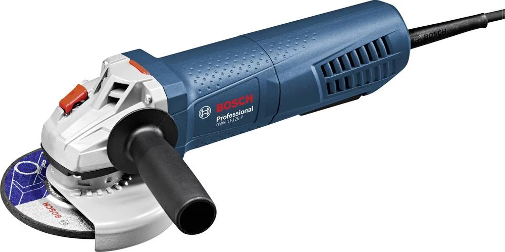 Kutna brusilica 125 mm 1100 W Bosch Professional GWS 11-125 P 0601792202 slika
