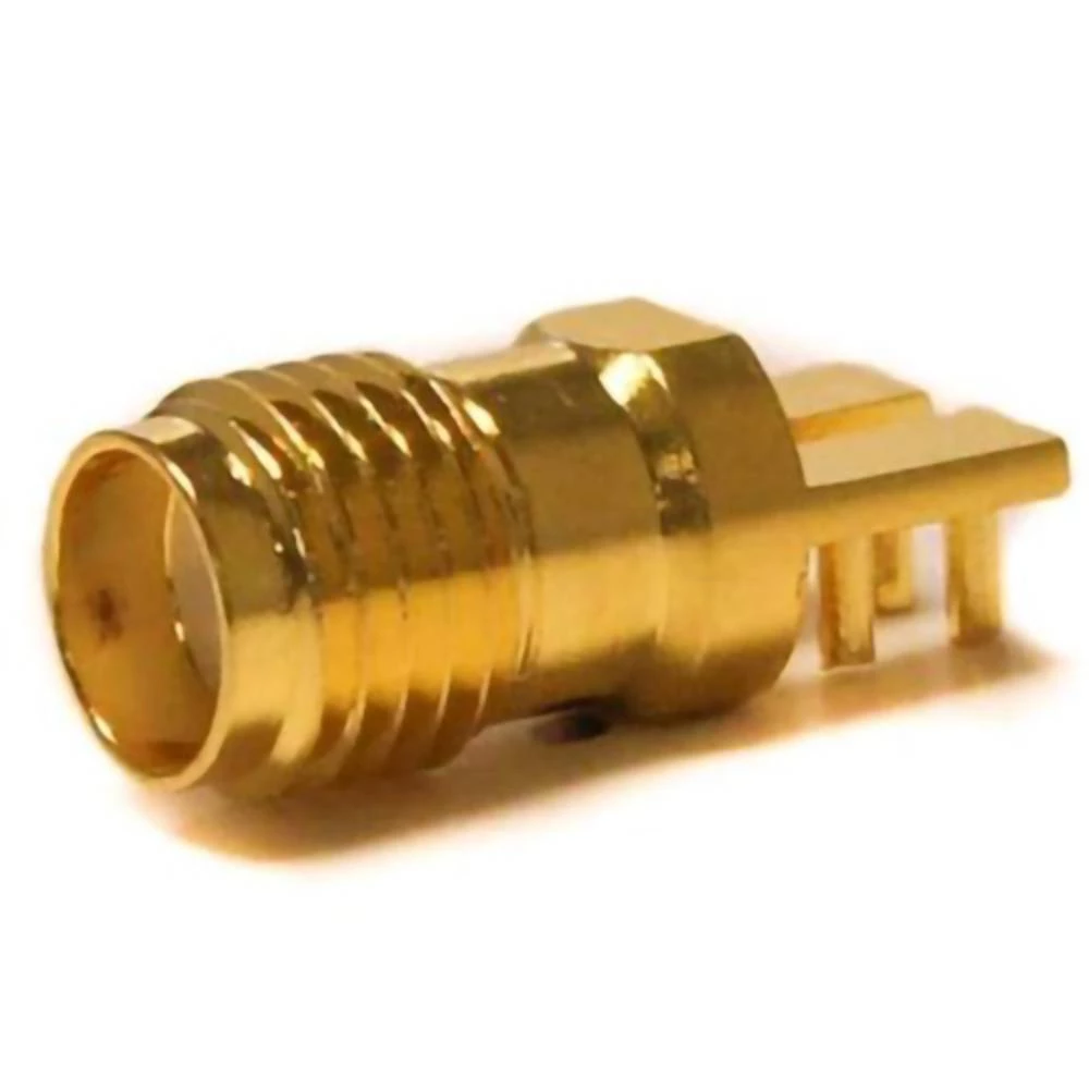 Mueller Electric BU-1420761801 adapterski utikač SMA-utičnica - tiskana pločica mjedena slika