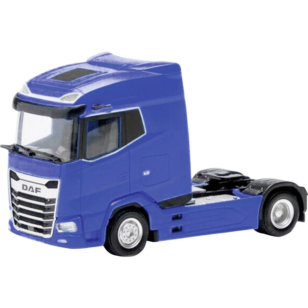 Herpa 315760-003 h0 model kamiona DAF XG traktor s 2 osovine, ultramarin plava slika