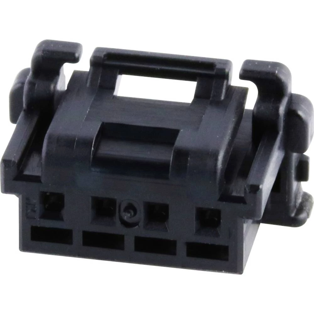 Molex 5051510400 DuraClik TPA Wire-to-Board Receptacle Housing, 4 Circuits, Black slika