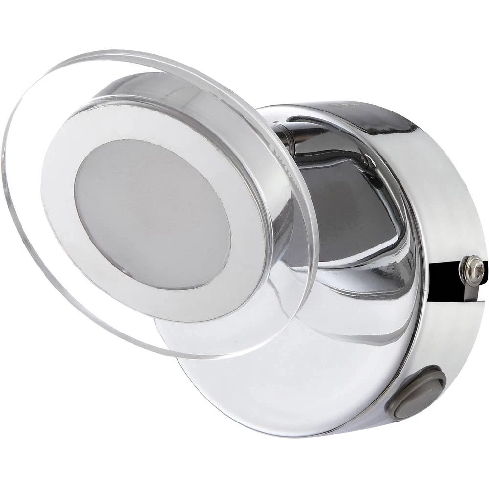 Stropni reflektor 5 W Toplo-bijela WOFI CHLOE 4195.01.01.0000 Krom boja slika