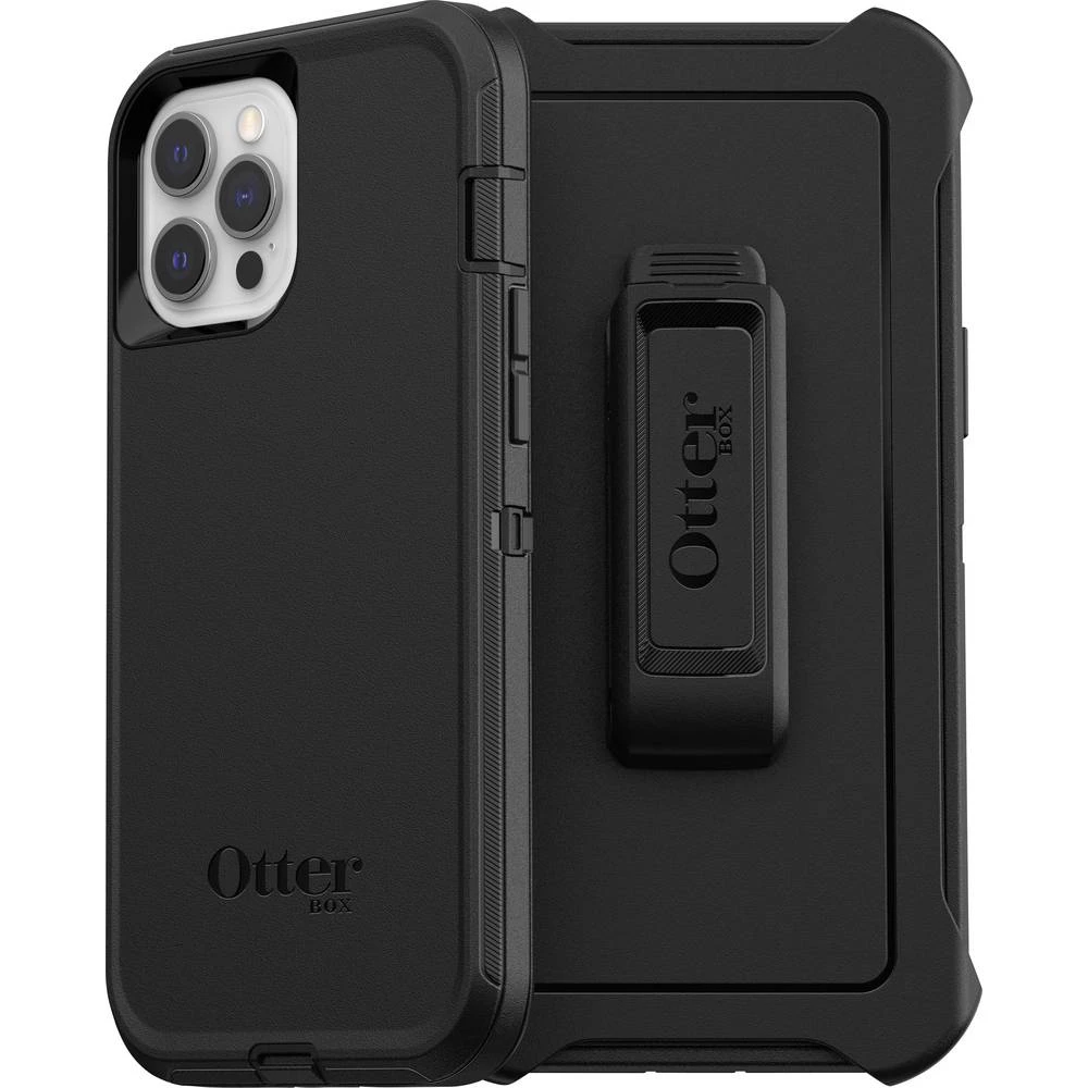 Otterbox  Defender - ProPack BULK  stražnji poklopac za mobilni telefon  Apple  iPhone 12 Pro Max  crna slika