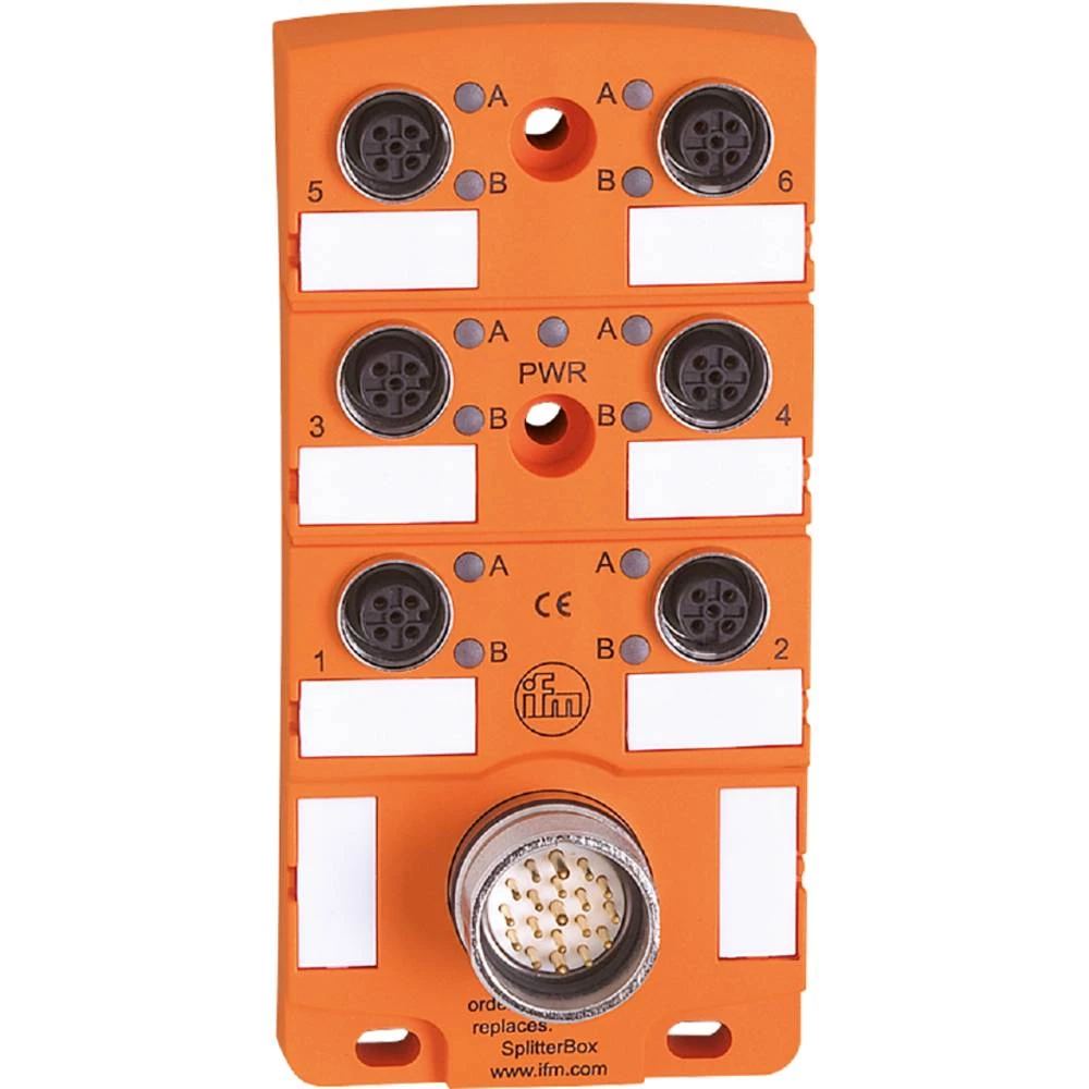 ifm Electronic EBC008 razdjenik i adapter za senzor/aktivator Broj polova: 19, 5 1 St. slika