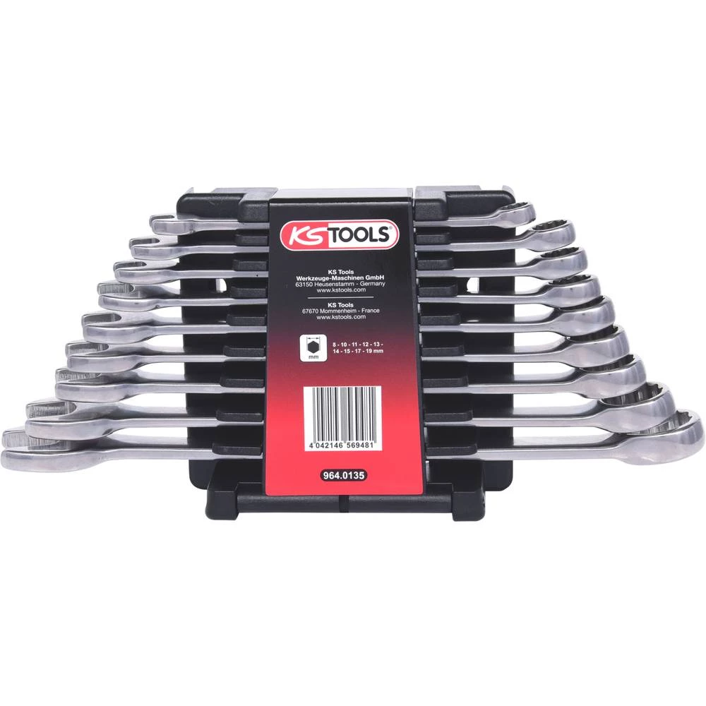 KS Tools 964.0135 964.0135 komplet prstenasto-viličastih ključeva Veličina ključa (metrička) (naslov) 8 - 53 mm slika