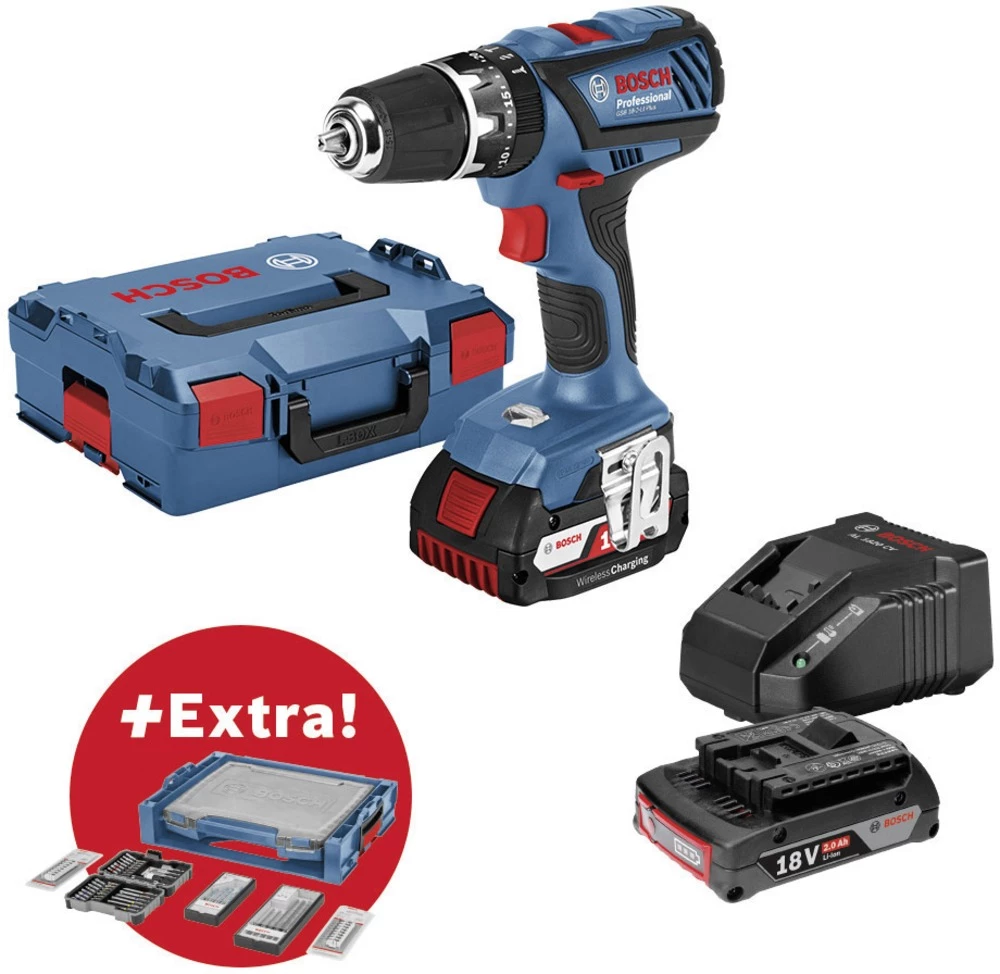 Bosch Professional GSB 18-2-LI Plus+68AS LiIon Akumulator 0615990K23 slika