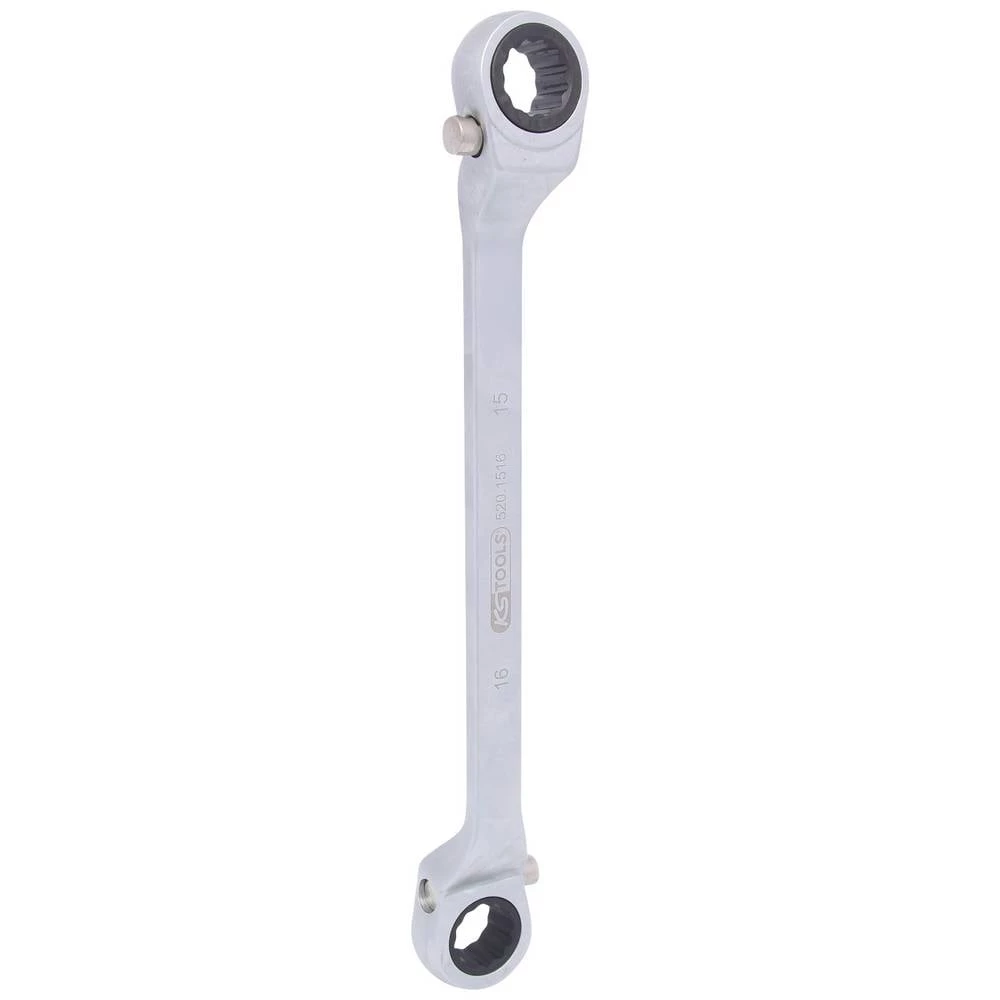 KS Tools 5201516 520.1516 dupli prstenasti ključ Veličina ključa (metrička) (naslov) 15 - 16 mm slika