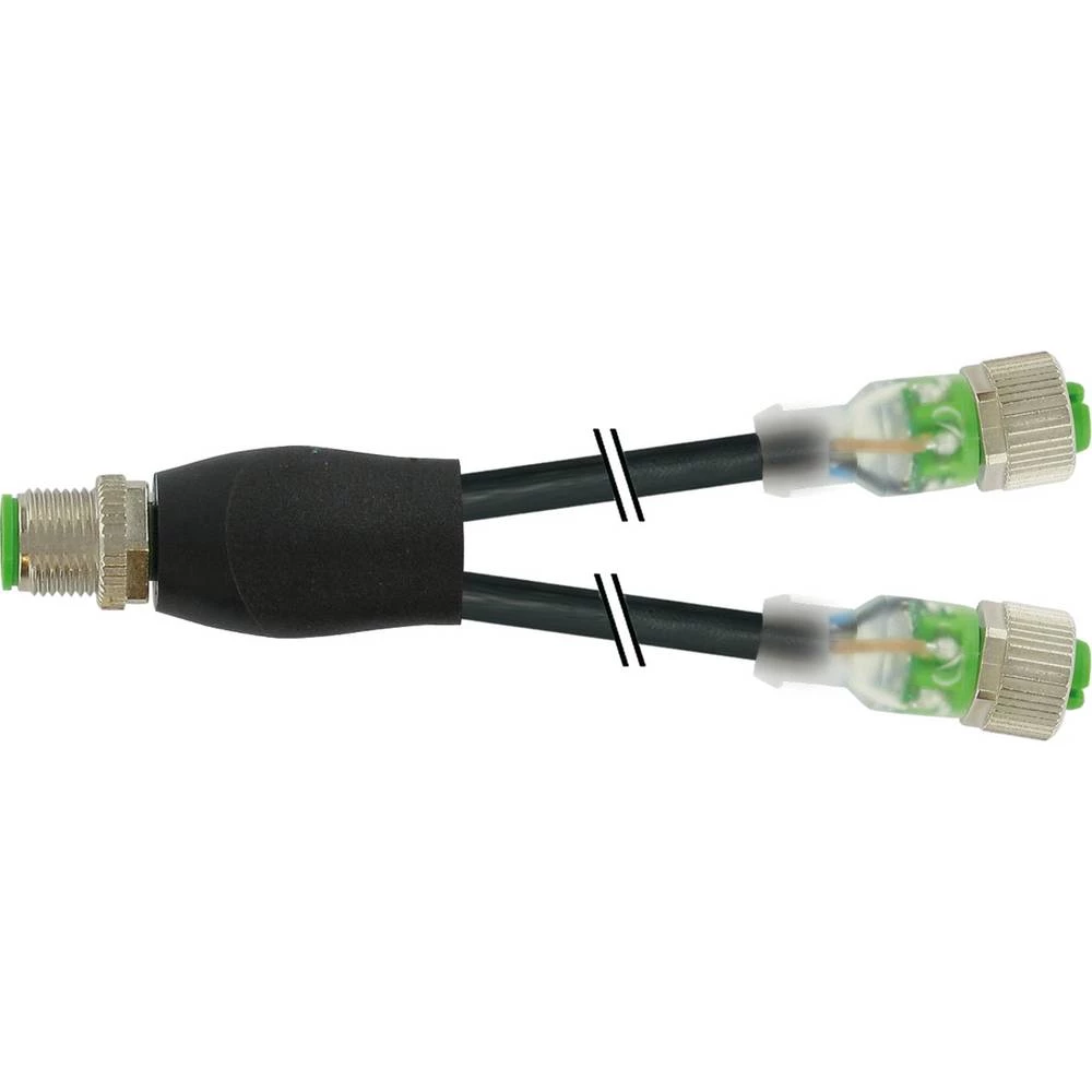 Murrelektronik 7000-40771-6330060 razdjenik i adapter za senzor/aktivator M12 x 1 žženski konektor, ravni, žženski konek slika