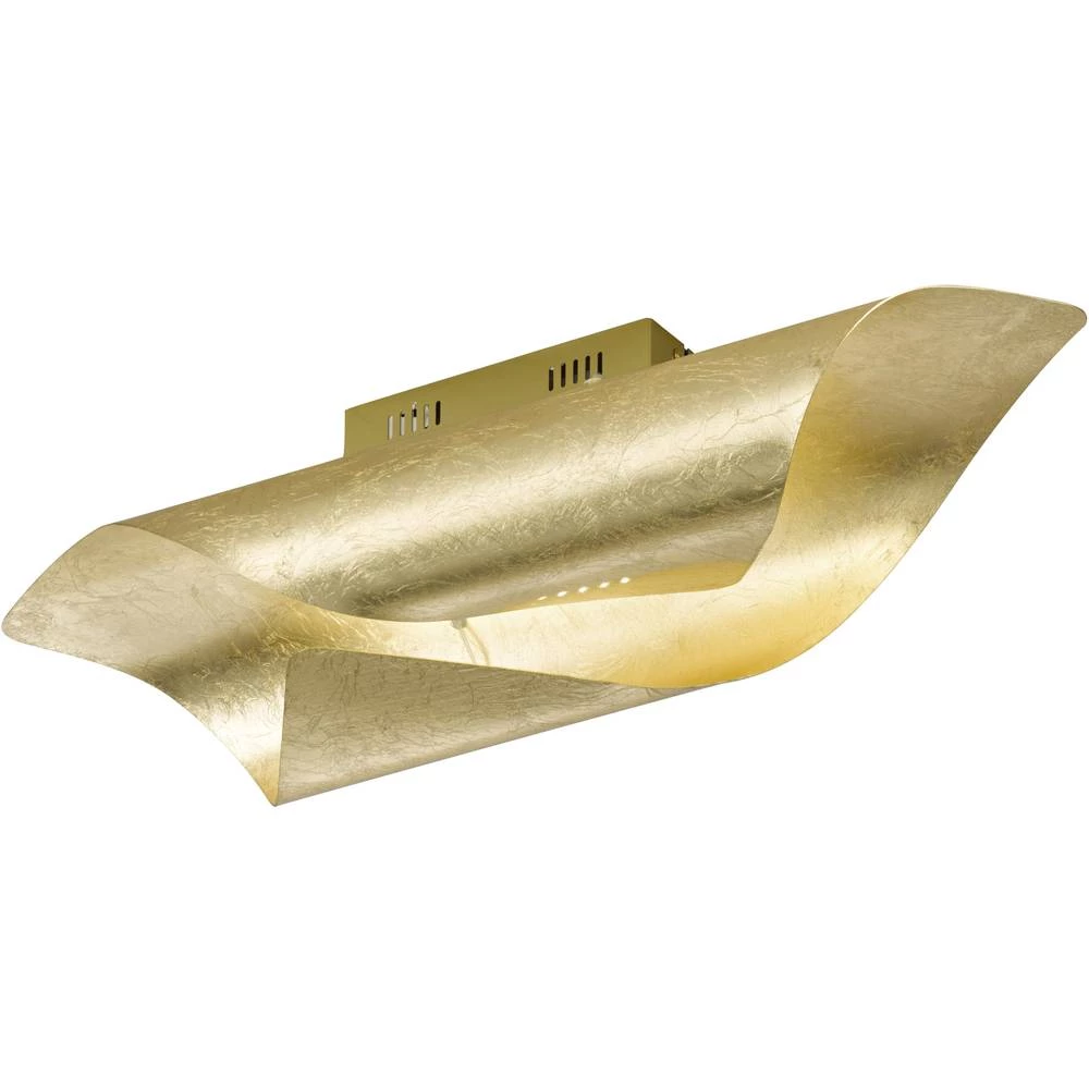 WOFI Safira 9325.01.15.8000 LED stropna svjetiljka ATT.CALC.EEK: LED 26 W Toplo-bijela Zlatna folija boja slika