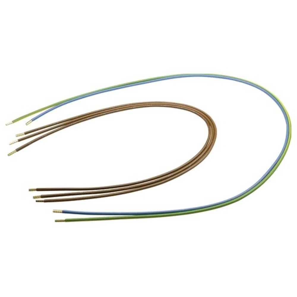 Hager Y89T izlazni kabelski svežanj smeđa boja, plava boja, zeleno-žuta 5-polni 10 mm² slika