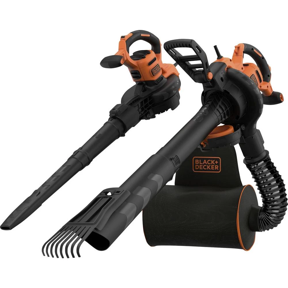Black & Decker BEBLV301-QS neu električni pogon usisivač lišća, puhalica za lišće, sjeckalica za lišće 230 V slika