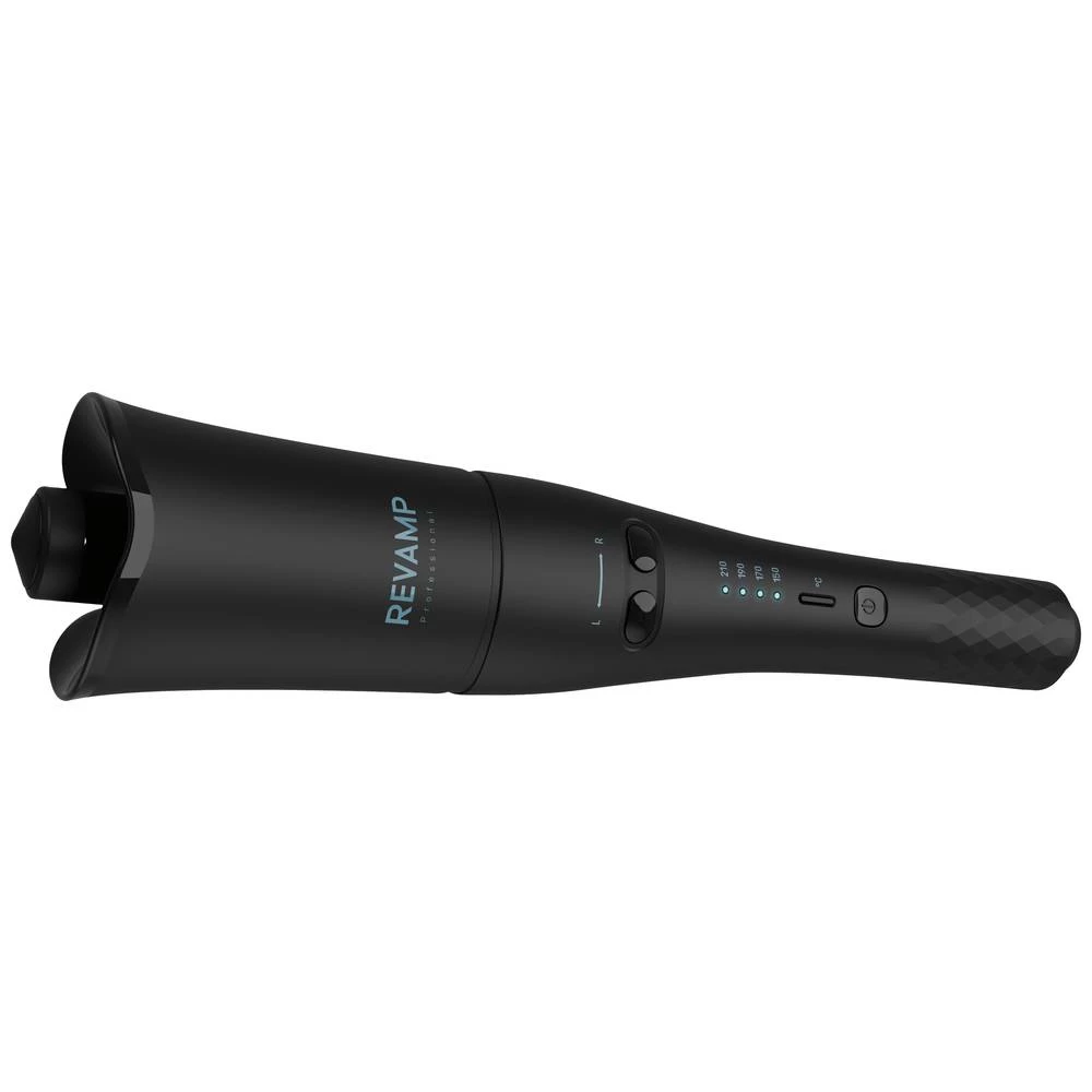 Revamp Progloss™ Hollywood Curl uvijač za kovrče crna s ionizacijom, s funkcijom za kovrče slika