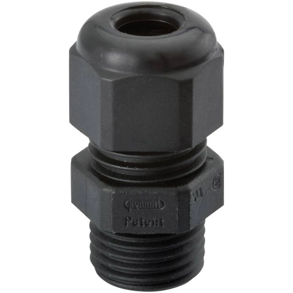 Kabelska uvodnica PG7 Poliamid Intenzivna crna (RAL 9005) Hummel 1.209.0701.15 25 ST slika