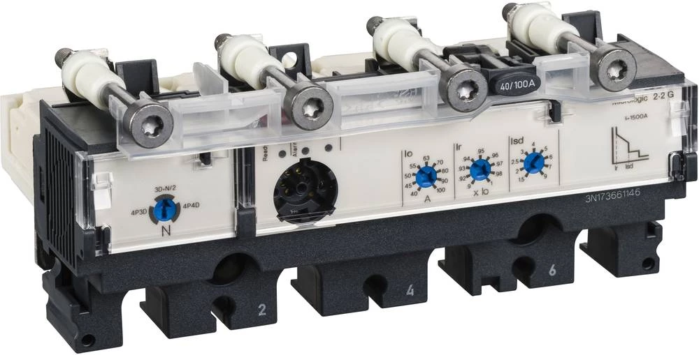 Okidač 1 ST Schneider Electric LV430485 Preklopni napon (maks.): 690 V/AC slika