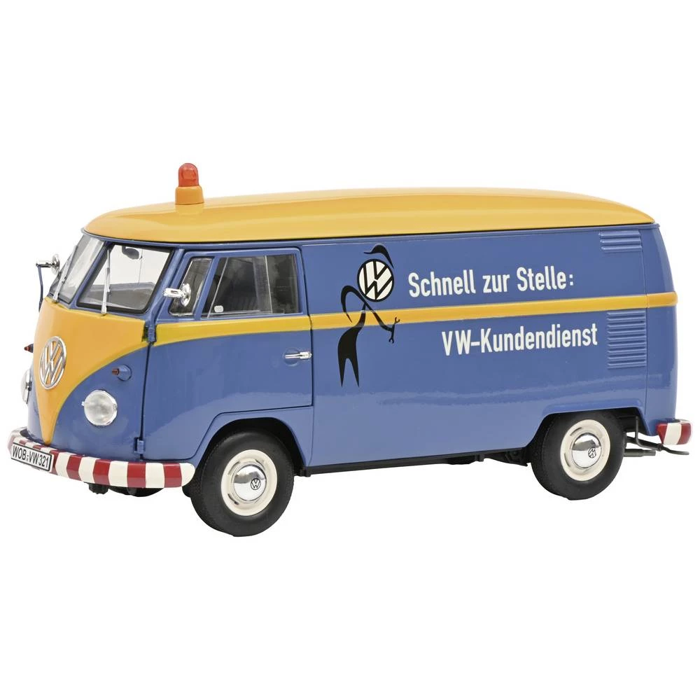 Schuco VW T1 Kasten VW SERVICE 1:18 model autobusa slika