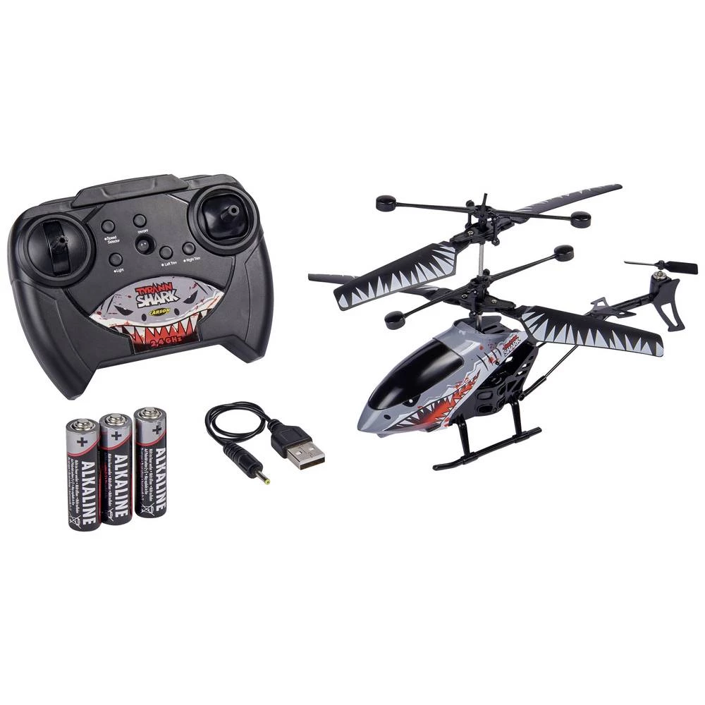 Carson Modellsport Nano Tyrann Shark 200 rc helikopter za početnike rtf slika