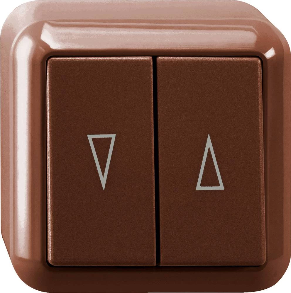 tipkalo IP20 Smeđa boja Merten MEG3755-8717 slika