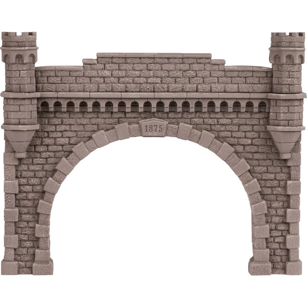 H0 Tunelski portal 2 pruge Gotovi model od tvrde pjene NOCH 58271 slika