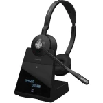 Jabra Engage 75 Stereo Stereo slušalice DECT Stereo, Bežične Na ušima Crna