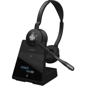 Jabra Engage 75 Stereo Stereo slušalice DECT Stereo, Bežične Na ušima Crna slika