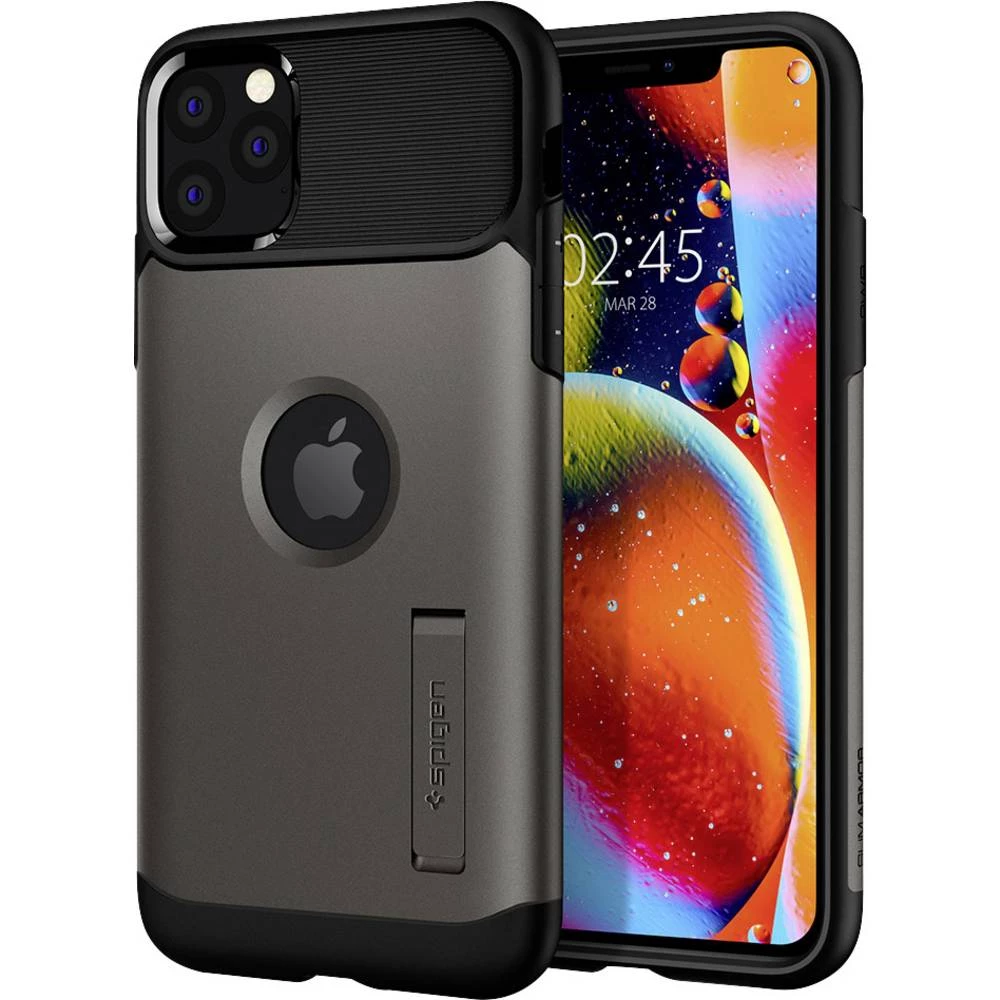 Spigen Slim Armor case Apple iPhone 11 Pro gunmetal slika