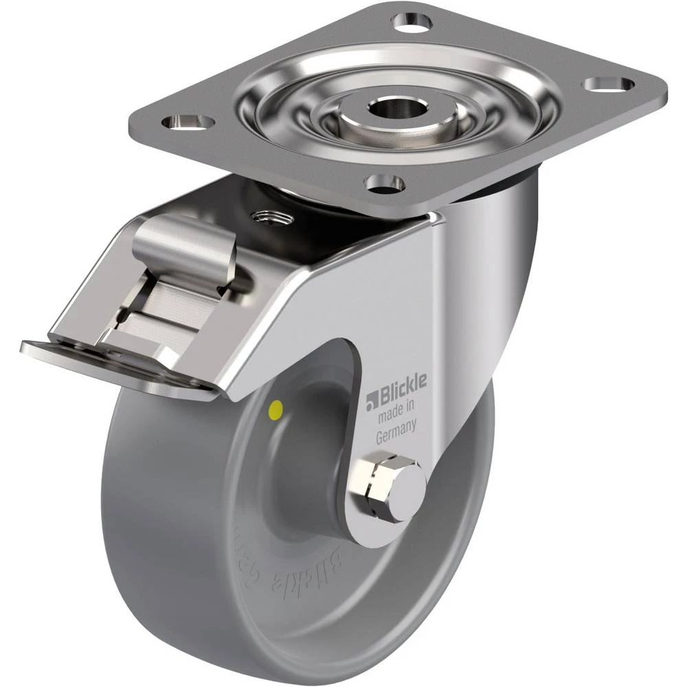 Blickle 879423 LX-PO 100G-FI-ELS okretni kotačič od nehrđajućeg čelika Promjer kotača: 100 mm Nosivost (maks.): 250 kg 1 slika