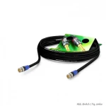 Hicon VTGR-0500-BL-BL video priključni kabel [1x muški konektor bnc - 1x muški konektor bnc] 5.00 m plava boja