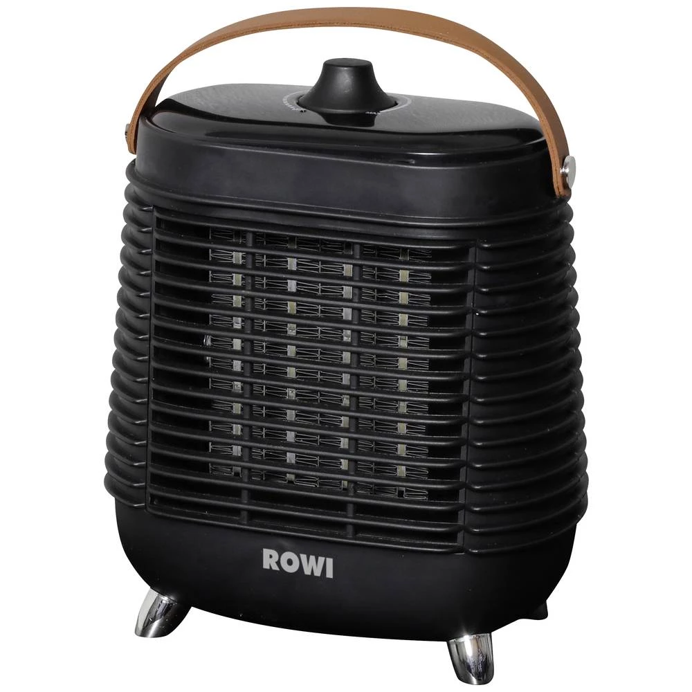 ROWI 1 03 03 0409 keramički ventilatorski grijač  HKH 1500/1/1 Retro  45 m³ crna slika