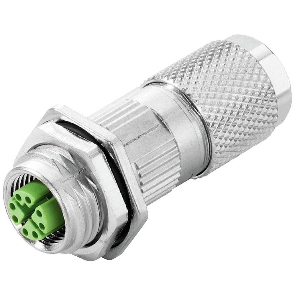 Weidmüller 1516340000 Utični konektor za senzor/aktivator, nekonfekcionirani M12 Žženski konektor, ravni 1 ST slika