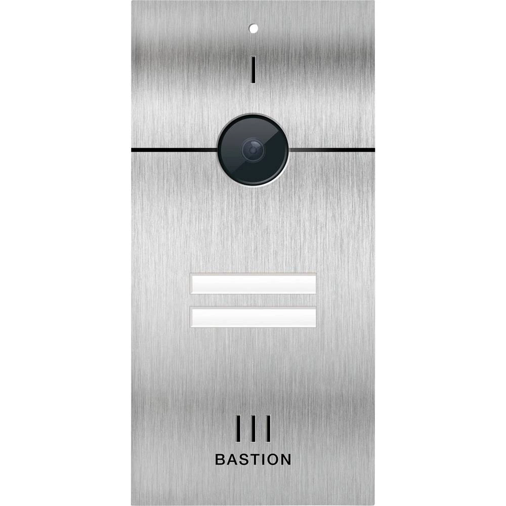 Bastion BA.OU.DOS.INOX video portafon za vrata  vanjska jedinica 2 obiteljske kuće plemeniti čelik (brušeni) slika