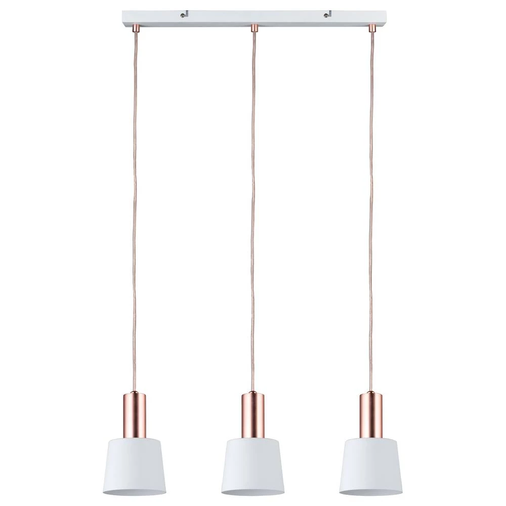 Viseća svjetiljka 60 W Paulmann 79657 Bijela, Bakrena mat slika