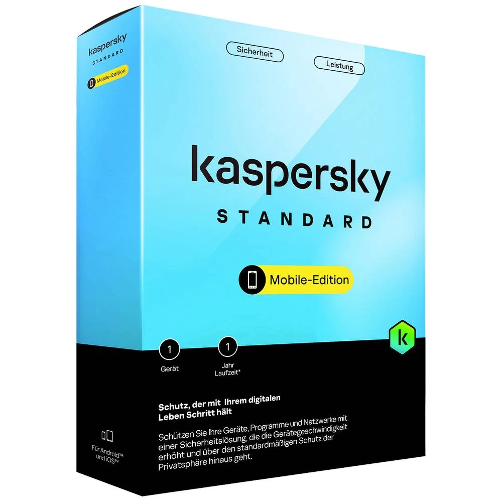 Kaspersky Standard Mobile Edition godišnja licenca, 1 licenca android antivirus slika