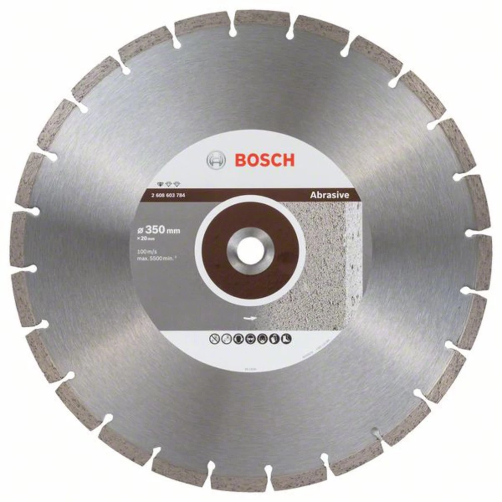 Dijamantna rezna ploča Standard za abraziv, 350 x 20.00 x 2.8 x 10 mm Bosch Accessories 2608603784 promjer 350 mm 1 ST slika