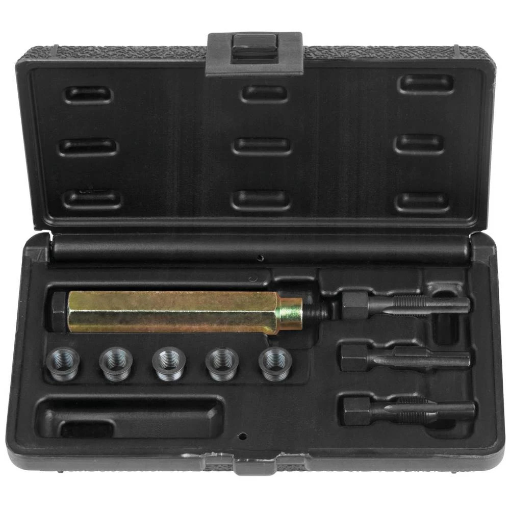 KS Tools 150.5030 THREADfix set za popravak M9x1 za grijače, 9 kom slika