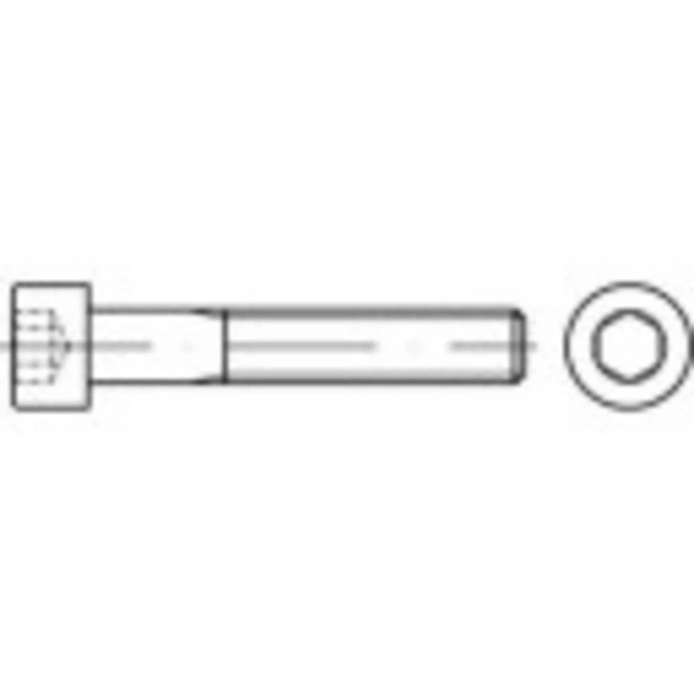 TOOLCRAFT TO-9984141 vijci s cilindričnom glavom M20 220 mm unutarnji šesterostrani 10 kom. slika