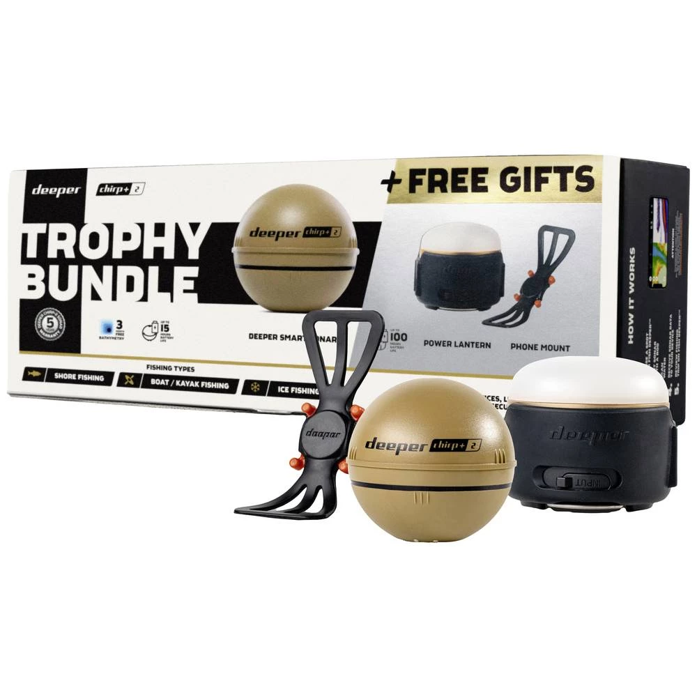 deeper CHIRP+2 ''Winterbundle'' fischfinder slika