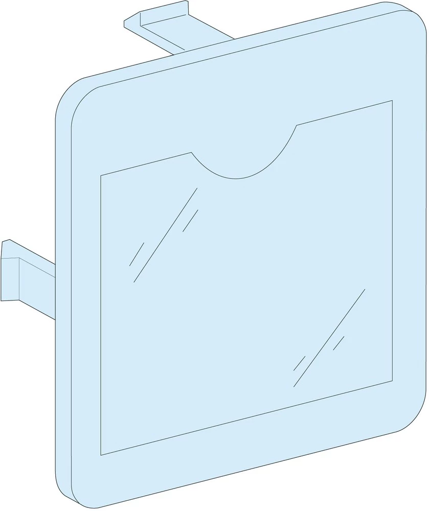 Ploča Polimer Siva (RAL 7035) Schneider Electric 13141 slika