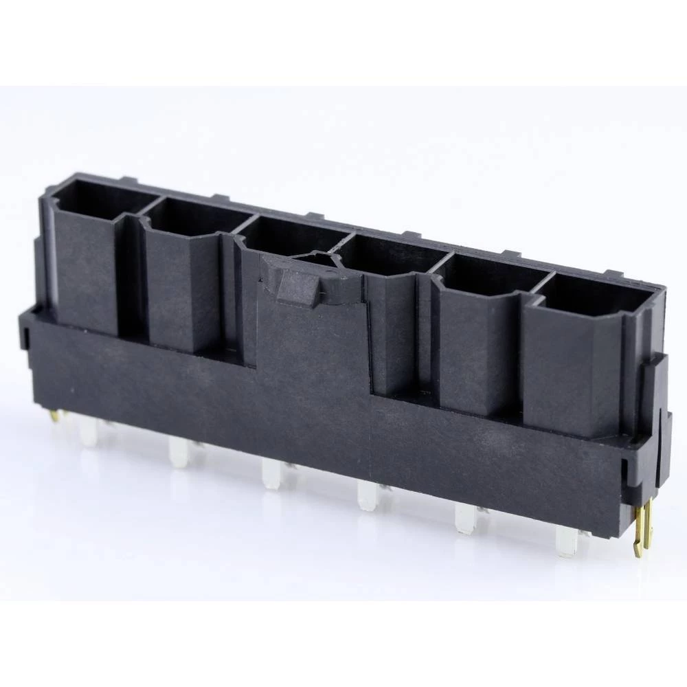 Molex ugradna standardna letva s muškim kontaktima Ukupan broj polova 6 Raster: 10.00 mm 428196223 1 St. Tray slika