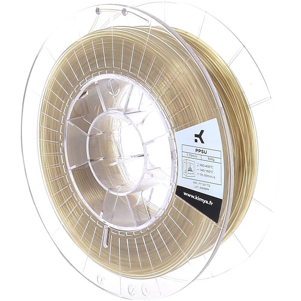 3D pisač filament Kimya PY1001TQ PPSU 1.75 mm Prirodna 500 g slika