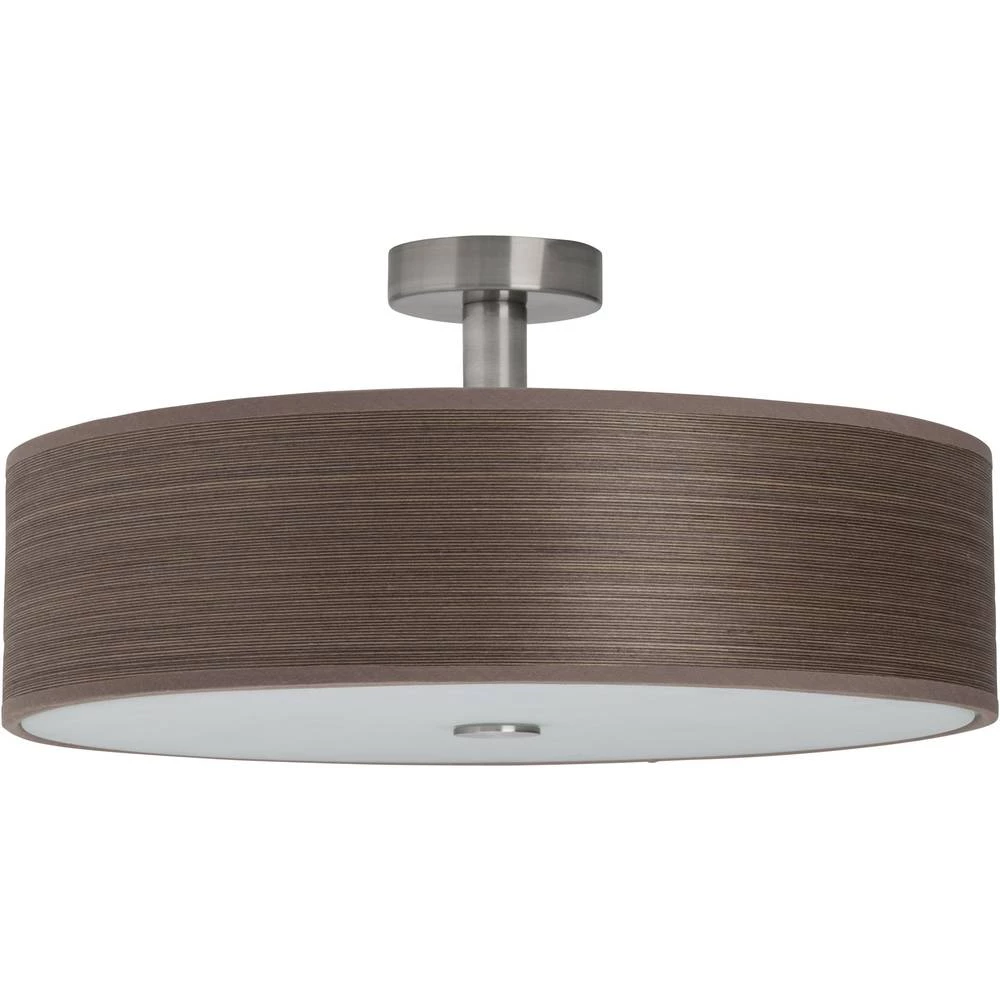 Stropna svjetiljka Halogena žarulja, LED E27 168 W Brilliant Gentle 93509/20 Smeđa boja slika