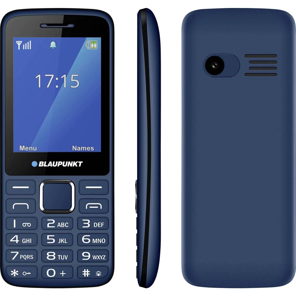 Blaupunkt FM03 dual SIM mobilni telefon kraljevsko-plava slika