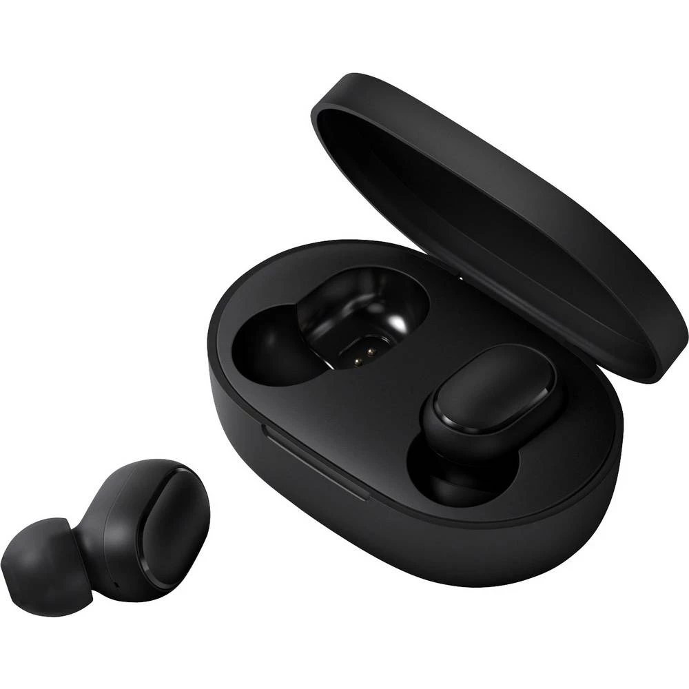 Bluetooth&reg; HiFi In Ear slušalice Xiaomi True U ušima Slušalice s mikrofonom Crna slika