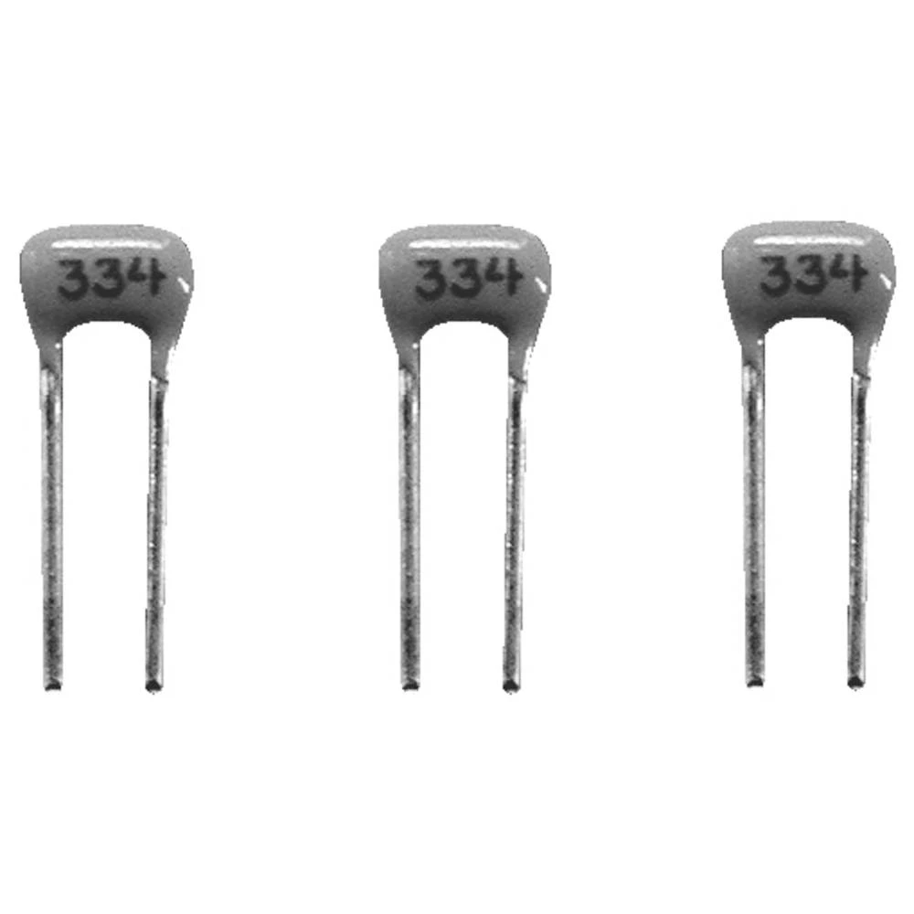Kemet keramični kondenzator radijalno ožičen 100 V/DC 20 % (D x Š x V) 3.8 x 2.5 x 5.3 mm 1 kom. slika