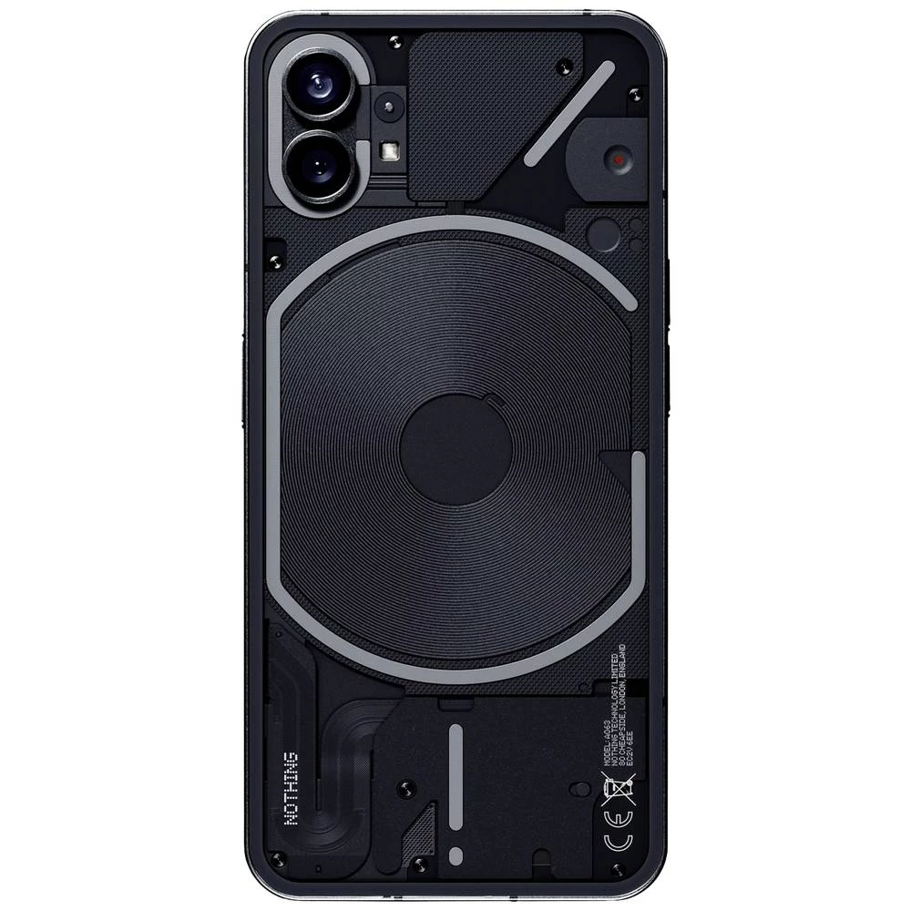 Nothing Phone (1) 5G Smartphone 256 GB 16.6 cm (6.55 palac) crna Android™ 12 Dual-SIM slika