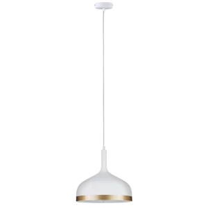 Viseća svjetiljka LED E27 20 W Paulmann Neordic Embla 79628 Bijela (mat), Zlatna slika