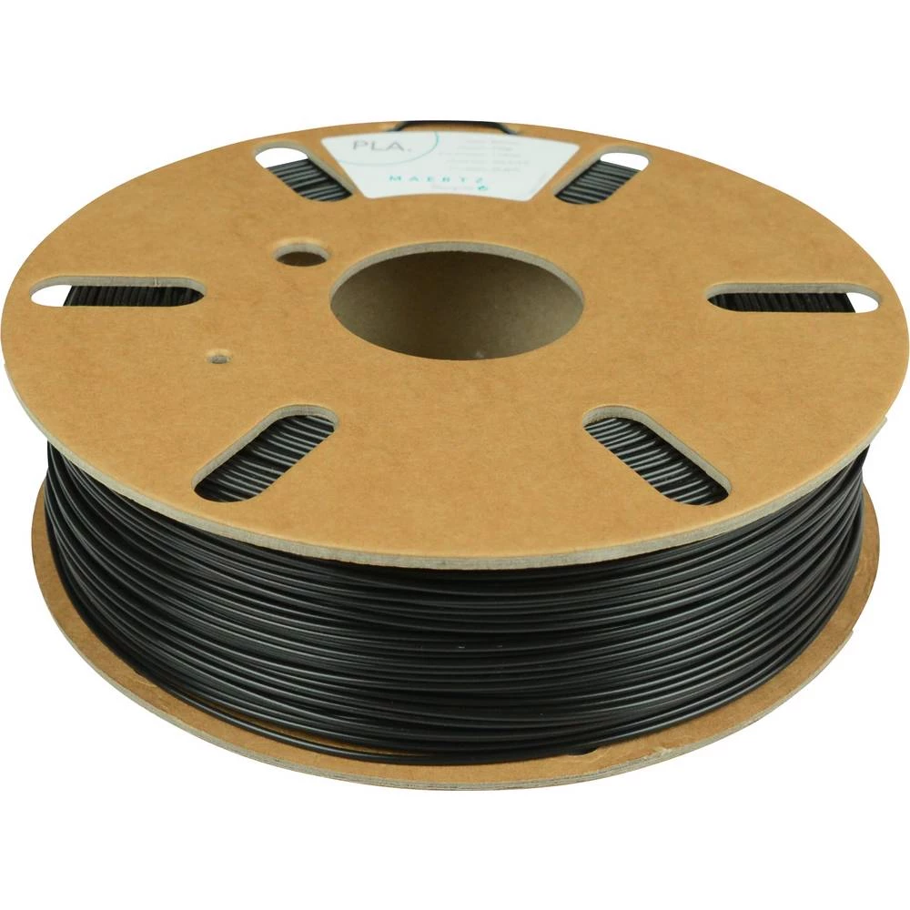 Maertz PMMA-1000-001 Polyactic-Acid 3D pisač filament pla 1.75 mm 750 g crna slika
