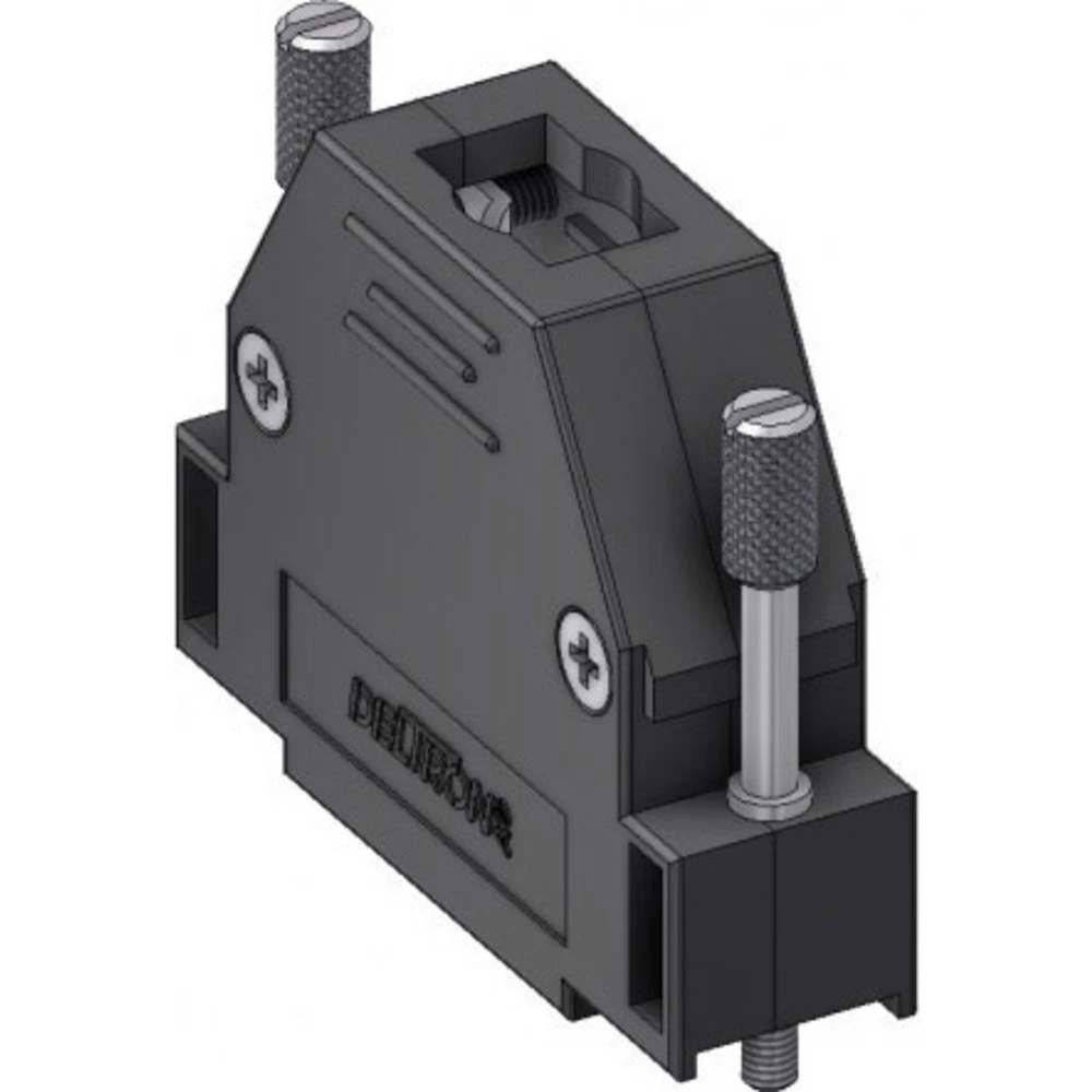 D-SUB kućište Broj polova: 25 Plastika 180 ° Crna DELTRON SWISS 1 ST slika