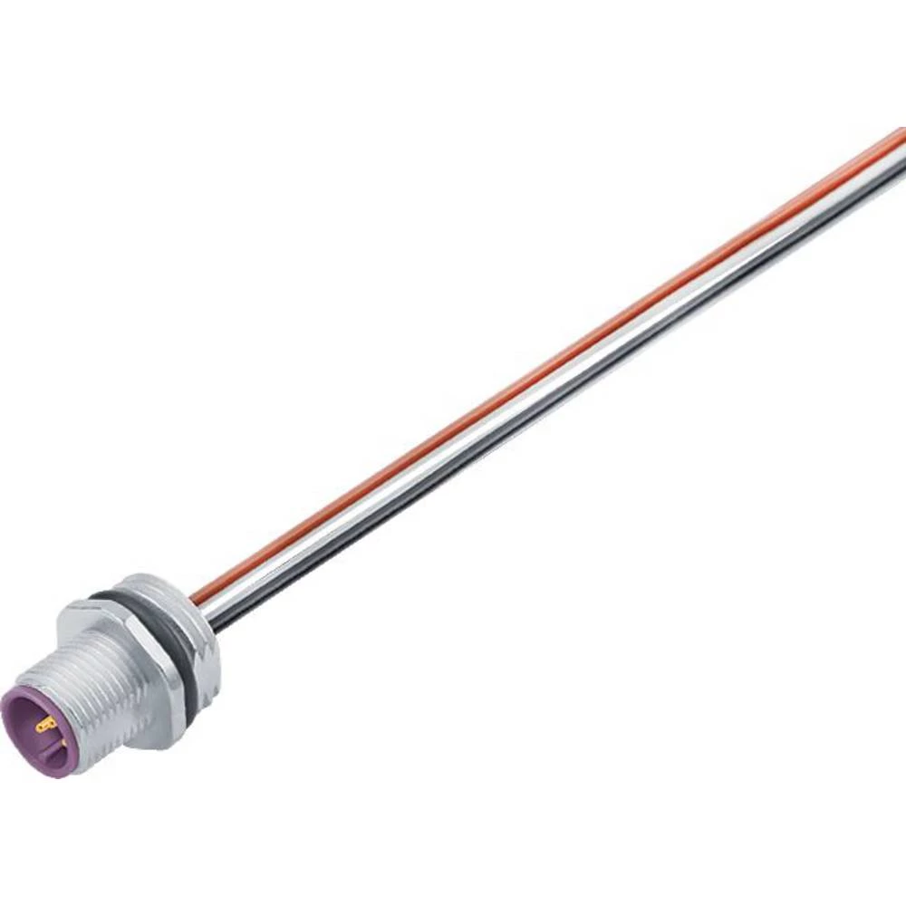 binder 76 0231 0011 00105-0200-20 utični konektor za senzor/aktivator, nekonfekcionirani muški konektor za prirubnicu Br slika