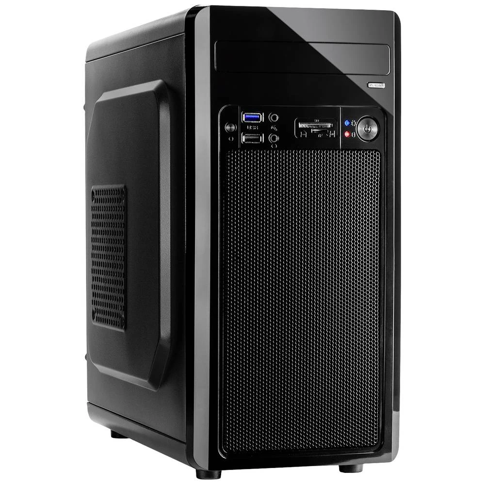 Inter-Tech MC-02 Micro tower kućište za računala crna slika
