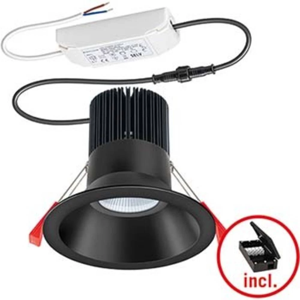 ESYLUX IDLSTI28 #EO10304484 EO10304484 LED stropna svjetiljka ATT.CALC.EEK: LED Bijela Crna slika