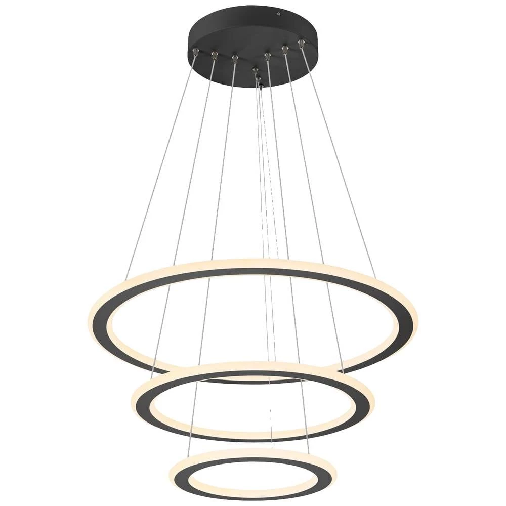 SLV ONE FLAT 1007701 viseća svjetiljka LED 58 W crna slika